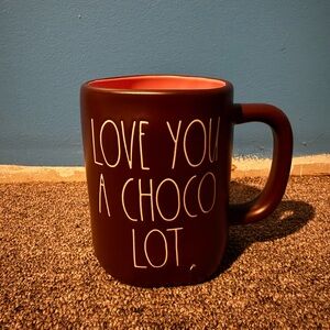 Brown Mug with Love Message